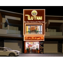Phương án thiết kế nội thất nhà hàng Liu Thái mới mẻ, hiện đại